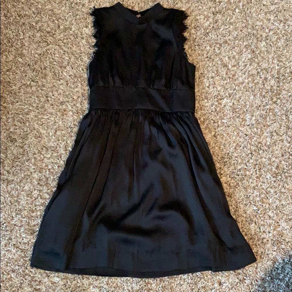 Anthropologie black dress